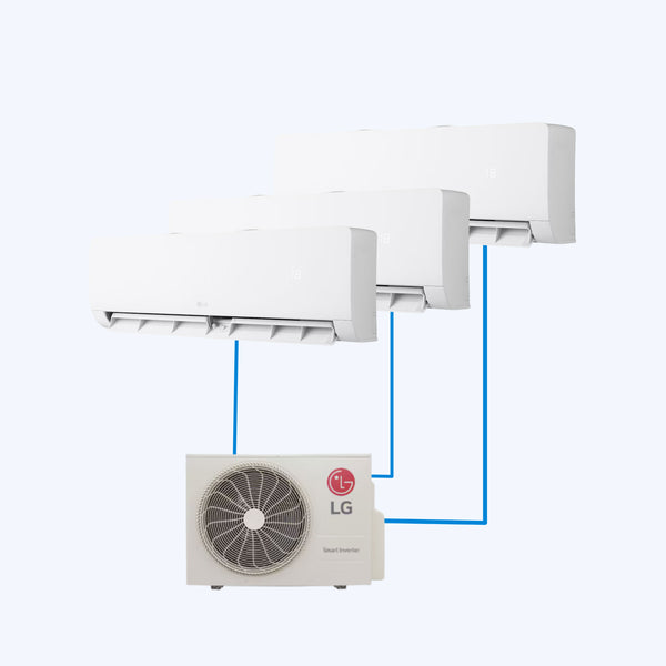 Condensadora Multi Split LG Multi F Inverter R32 Solo Frío (18,000 - 24,000 BTU / 220V)