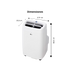 Aire Acondicionado Portátil LG ThinQ Wi-Fi (12,000 BTU / 115V)