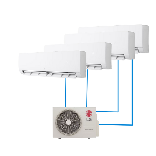 Condensadora Multi Split LG Multi F Inverter R32 Solo Frío (30,000 - 36,000 BTU / 220V)