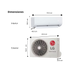 Minisplit LG Serie VC (18,000 / 230V)