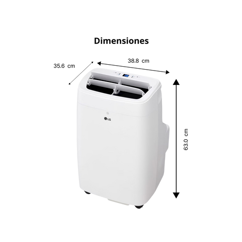 Aire Acondicionado Portátil LG ThinQ Wi-Fi (10,000 BTU / 115V)