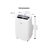 Aire Acondicionado Portátil LG ThinQ Wi-Fi (10,000 BTU / 115V)