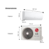 Minisplit Inverter LG DUALCOOL Serie VX (17,000 BTU / 220V)